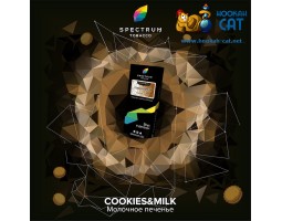 Табак Spectrum Hard Cookies & Milk (Печенье) 100г Акцизный